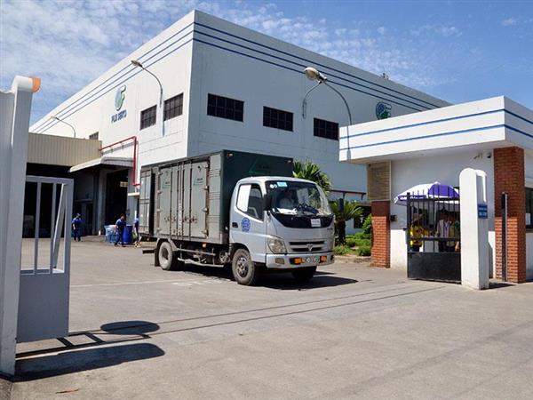 Đội xe chuyển phát nhanh